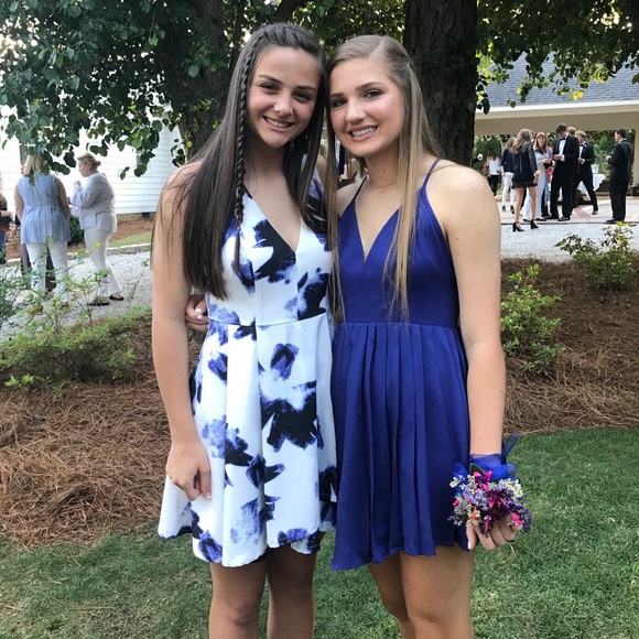 Floral Prom/Formal Dress - Picture 2 of 2